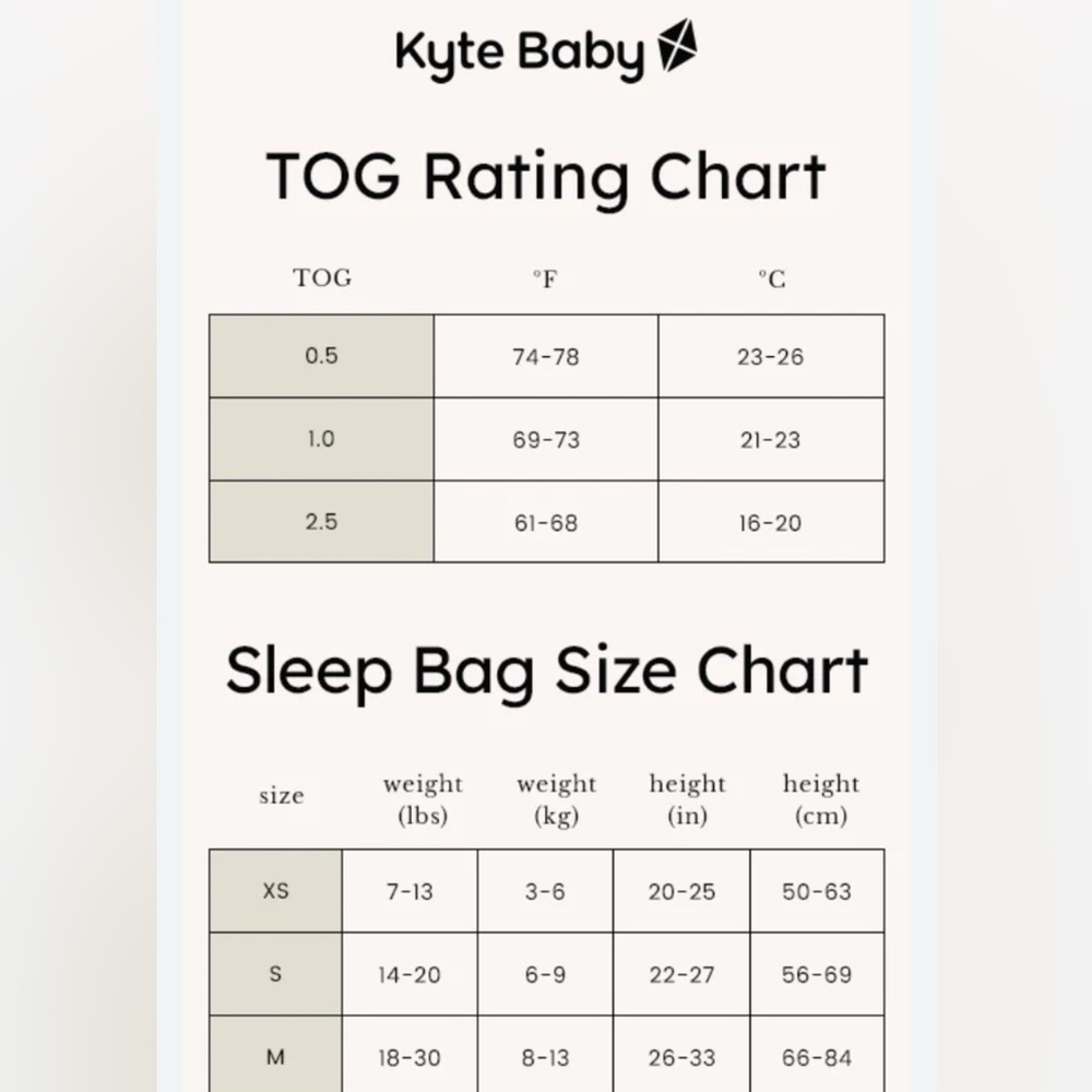 Kyte Baby Sleep Sack Size M in Blush - Picture 3 of 3